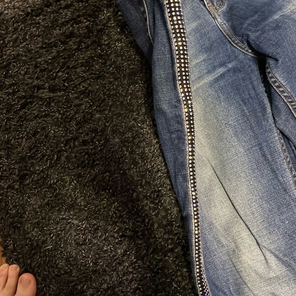 Express Jeans with Swarovski crystal side - Picture 2 of 4